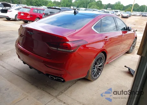 2018 Genesis G80 3.3T Sport из США, поврежденный, VIN KMHGN4JB7JU279816